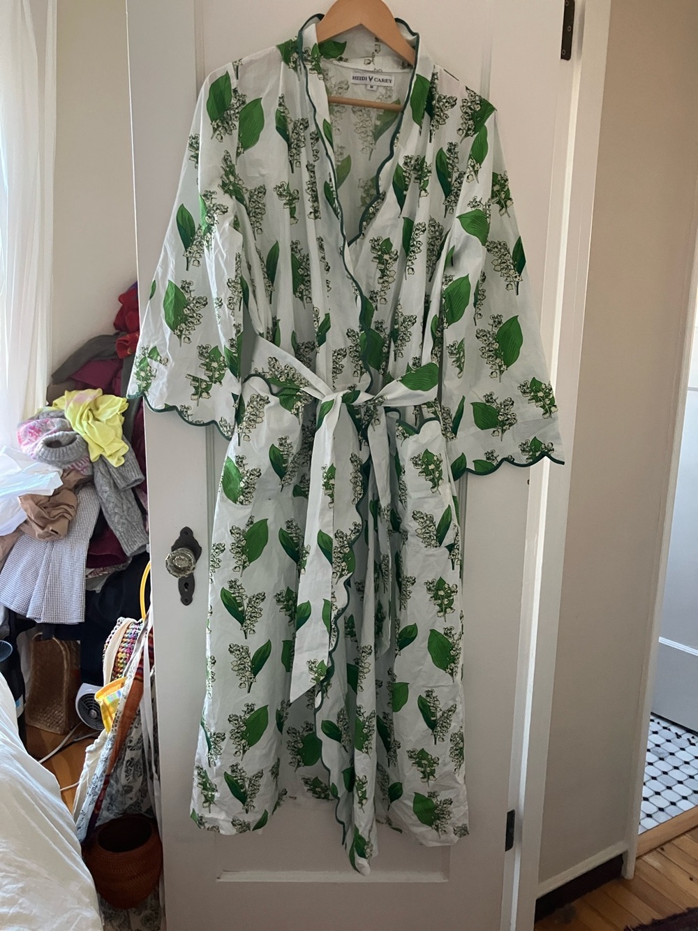 HEIDI CAREY cotton ROBE